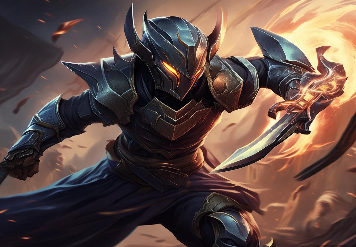 新版赵信黑切五层破甲连招技巧：W技能风斩电刺秒叠破甲与出装思路解析